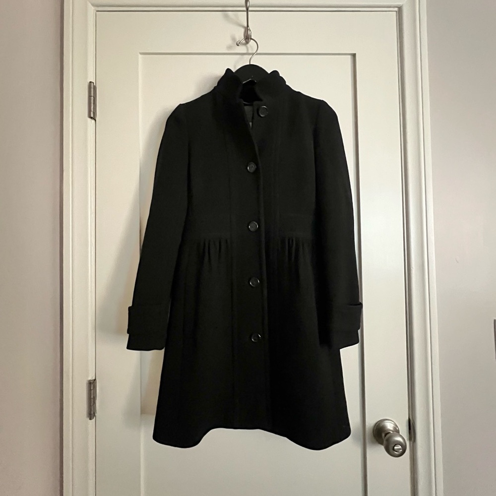 J Crew Double Cloth Coat